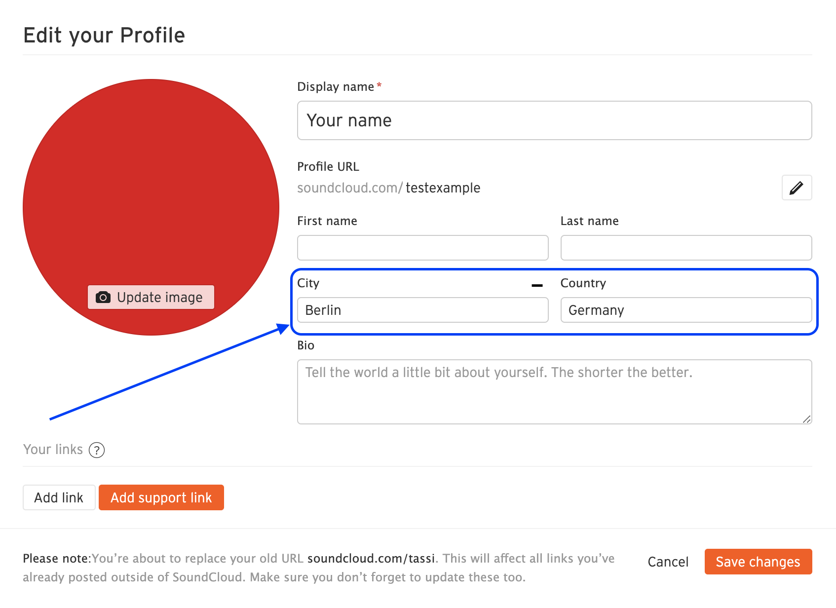 Profile image and header – SoundCloud Help Center