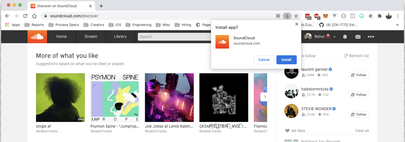 Your Feed and how it works – SoundCloud Help Center