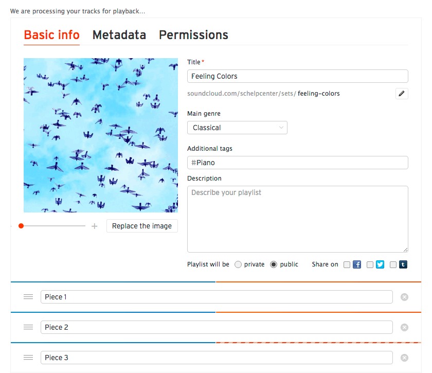 checking the privacy settings of particular video or playlist and changing them to public