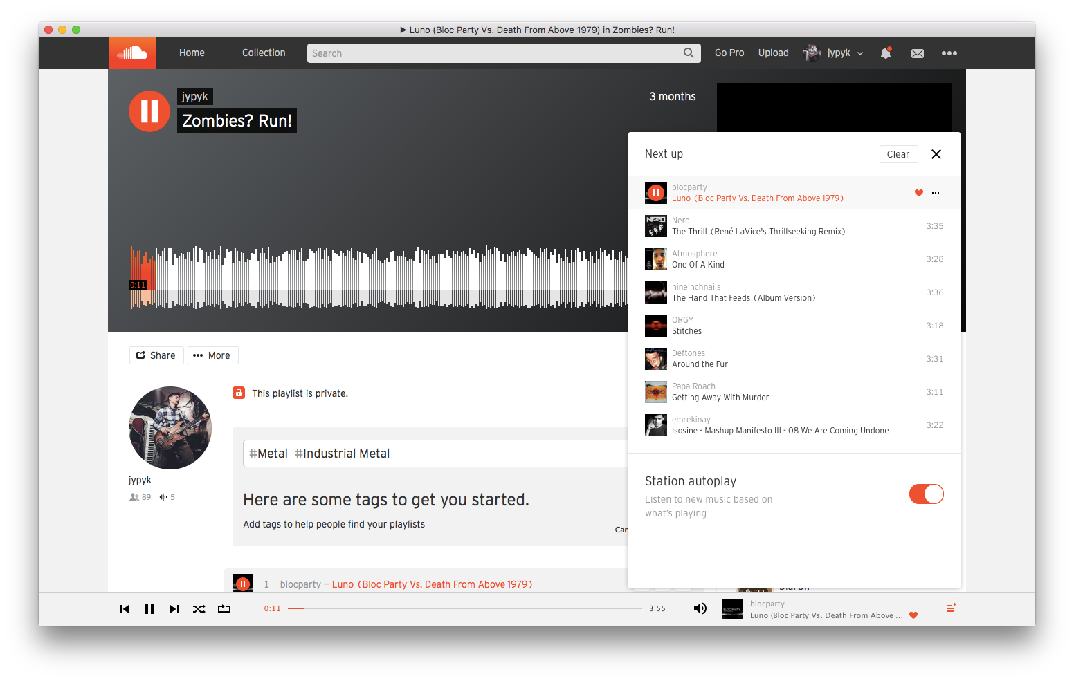 Next up - Play Queue – SoundCloud Help Center