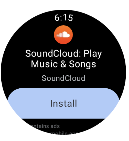 Google play music wear os sale