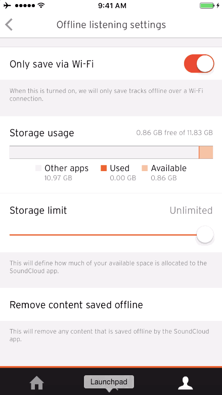 Manage Offline Listening on SoundCloud Go-7.gif