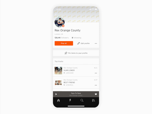 Adding tracks to your Spotlight on iOS.gif