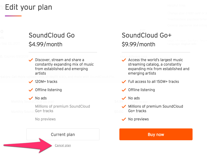 Perguntas Frequentes sobre assinaturas, pagamentos e faturamento –  SoundCloud Help Center